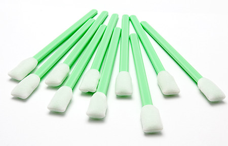 200pcs Guns Camera Wellglers Cleaning Swabs,Foam Swabs for Cleaning Printer and Electronics Inkjet Optical Lens 